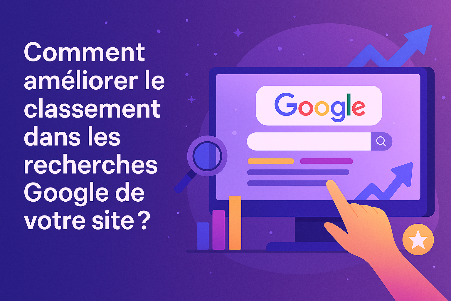 Améliorer le classement recherches Google de votre site